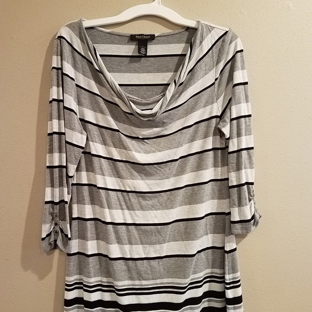 White House Black Market long tunic top